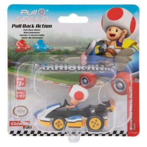 Carrito Carrera Mariokart Pull-back 1/43-TOAD (3178)