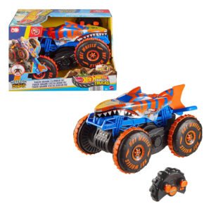 Carrito Control Remoto Hot Wheels Monster Trucks - Tiger Shark Climber (jfr39)