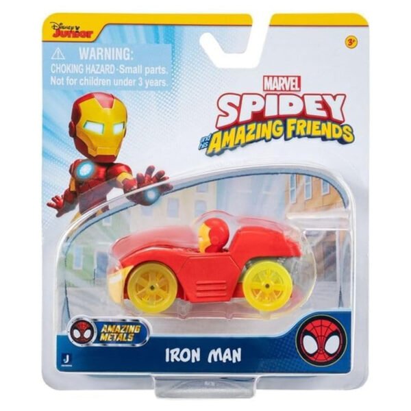 Carrito Disney Junior: Marvel Spidey And His Amazing Friends - Iron Man (50925)