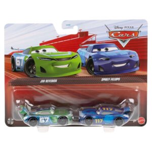 Carrito Mattel Disney Pixar Cars 2-PACK-JIM Reverick & Spike Fillups (jkw70)