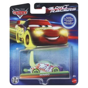 Carrito Mattel Disney Pixar Cars: Glow Racers - Wingo (jdh68)