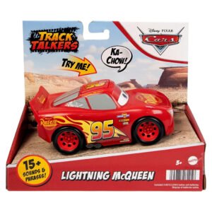 Carrito Mattel Disney Pixar Cars: Track Talkers - Lightning Mcqueen (hjc58)
