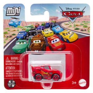 Carrito Mattel Mini Racers Disney Pixar Cars - Lightning Mcqueen (jjw47)