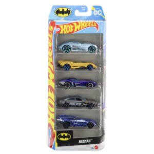Carrinhos Hot Wheels 5-PACK-BATMAN (jbj76)