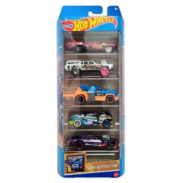 Carrinhos Hot Wheels 5-PACK-DEMO Destruction (hly71)