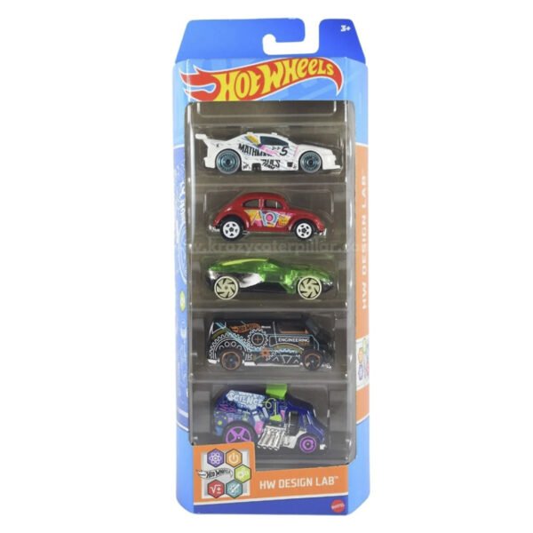 Carrinhos Hot Wheels 5-PACK-HW Design Lab (hly72)