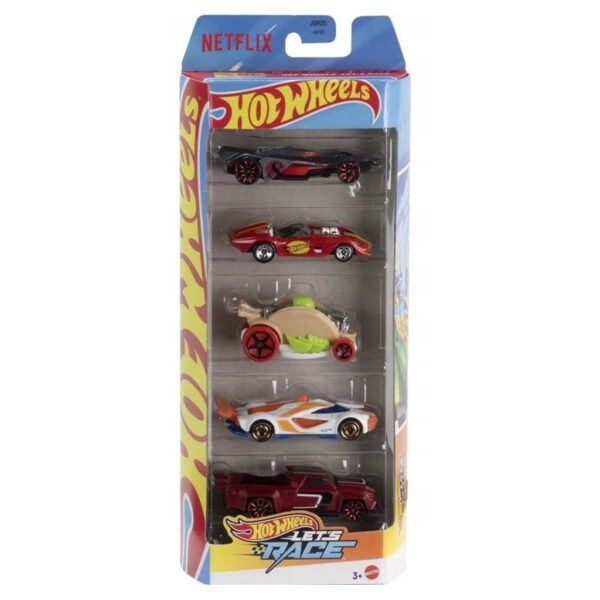 Carrinhos Hot Wheels 5-PACK-LET's Race (jbj79)