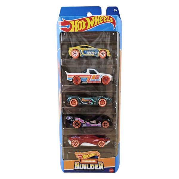 Carrinhos Hot Wheels 5-PACK-TRACK Builder (hly69)