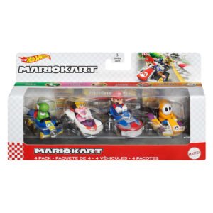 Carrinhos Hot Wheels MARIOKART-4-PACK (gwb38)
