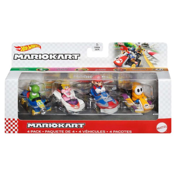 Carrinhos Hot Wheels Mariokart 4-pack (jdl94)