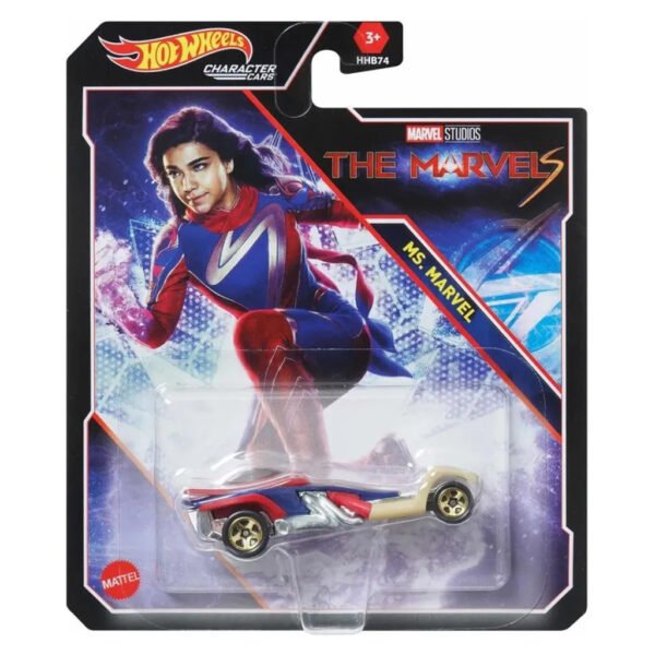 Carro Hot Wheels Character Cars: Marvel - Ms. Marvel (2735)