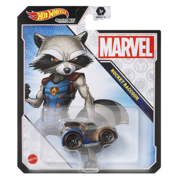 Carro Hot Wheels Character Cars Marvel - Rocket Raccoon (4076)