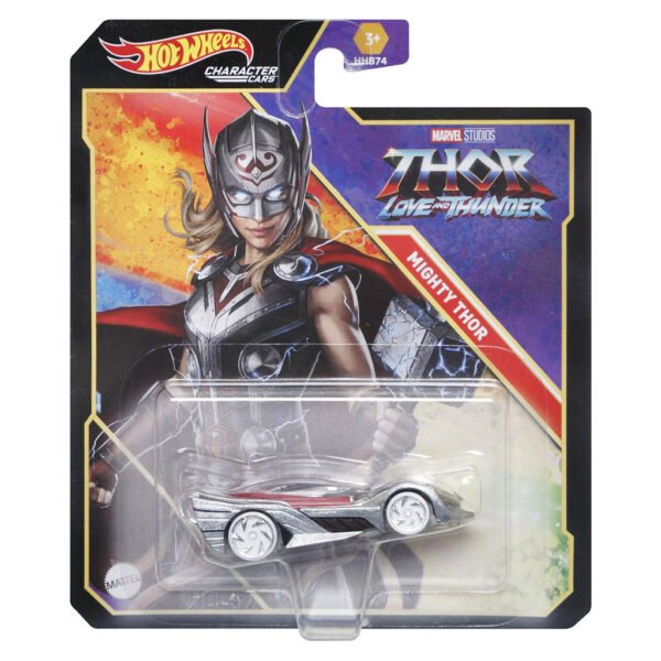 Carro Hot Wheels Character Cars Marvel Thor: Love And Thunder - Mighty Thor (6296)