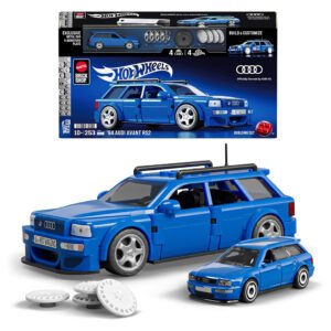 Carro Hot Wheels de Montar: Mattel Brick Shop Premium Collector-'94 Audi Avant Rs2 (jgr28)
