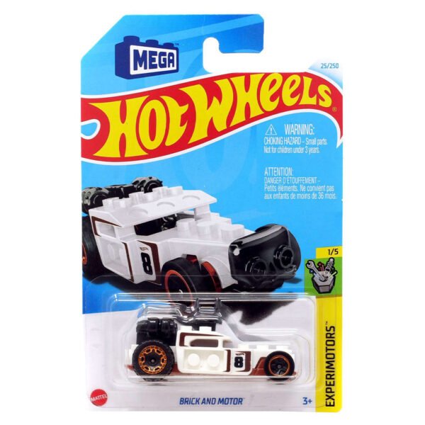 Carro Hot Wheels Experimotors 1/5-BRICK And Motor Htc97 (0134)