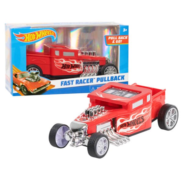 Carro Hot Wheels Fast Racer Pullback - Bone Shaker (1715)