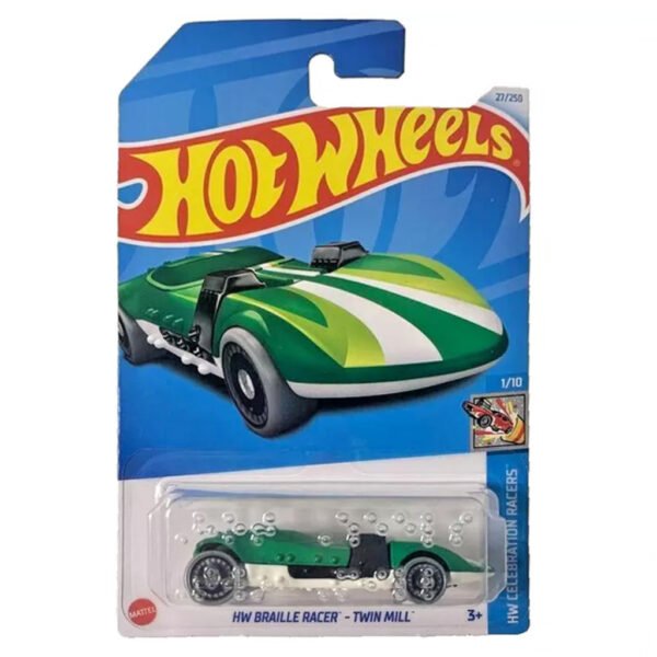 Carro Hot Wheels Hw Celebration Racers 1/10-HW Braille Racer - Twin Mill Htc99 (l.2593)