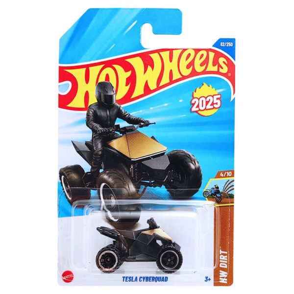 Carro Hot Wheels Hw Dirt 4/10-TESLA Cyberquad L2593