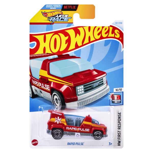 Carro Hot Wheels Hw First Response 10/10-RAPID Pulse Htd71 (l2593)