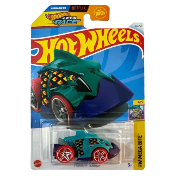 Carro Hot Wheels Hw Mega Bite 4/5-PIRANHA Terror (htc04 0134)