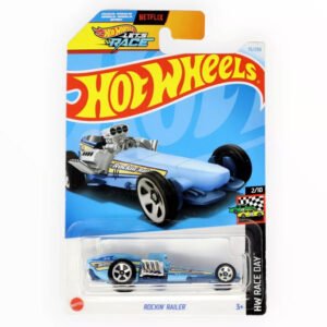 Carro Hot Wheels Hw Race Day 2/10-ROCKIN' Railer Htc75 (0134)