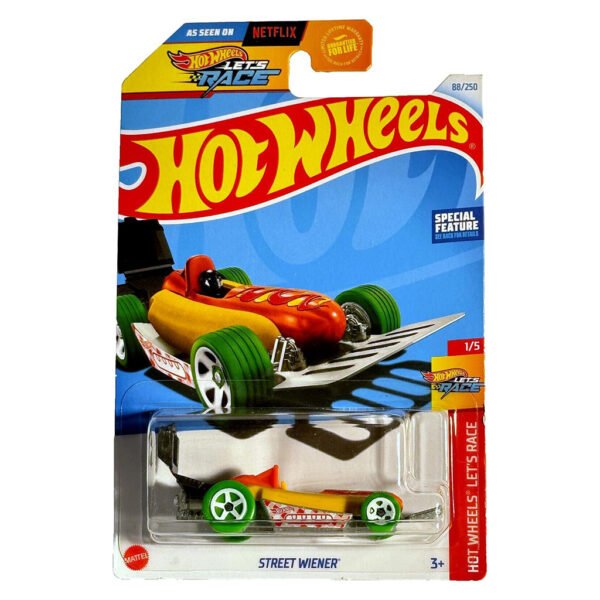 Carro Hot Wheels Lets Race 1/5-STREET Wiener Hyx29 (0134)