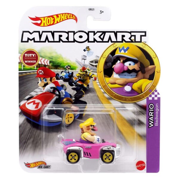 Carro Hot Wheels Mario Kart - Wario (8381)