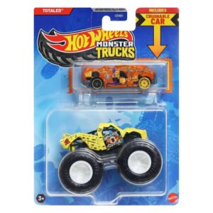 Carro Hot Wheels Monster Trucks - Totaled & Crashable Car (jcd95)