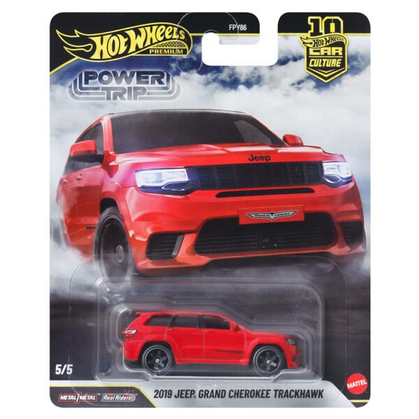 Carro Hot Wheels Premium Culture LEGENDS-2019 Jeep Grand Cherokee Trackhawk (jkf28)