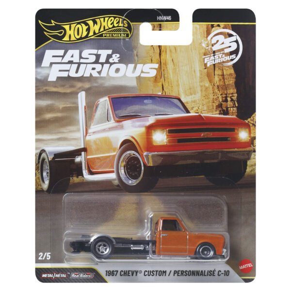 Carro Hot Wheels Premium: Fast & FURIOUS-1967 Chevy Custom C-10 (3697)