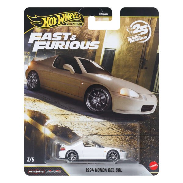 Carro Hot Wheels Premium: Fast & FURIOUS-1994 Honda Del Sol (3693)
