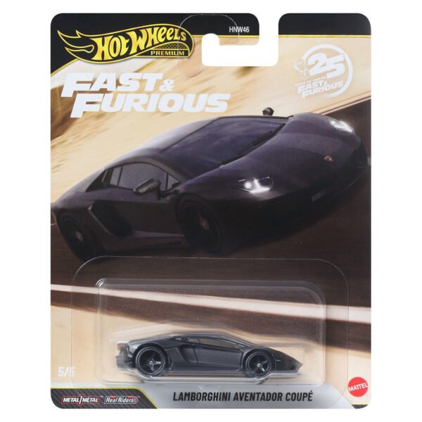 Carro Hot Wheels Premium: Fast & Furious - Lamborghini Aventador Coupé (3698)
