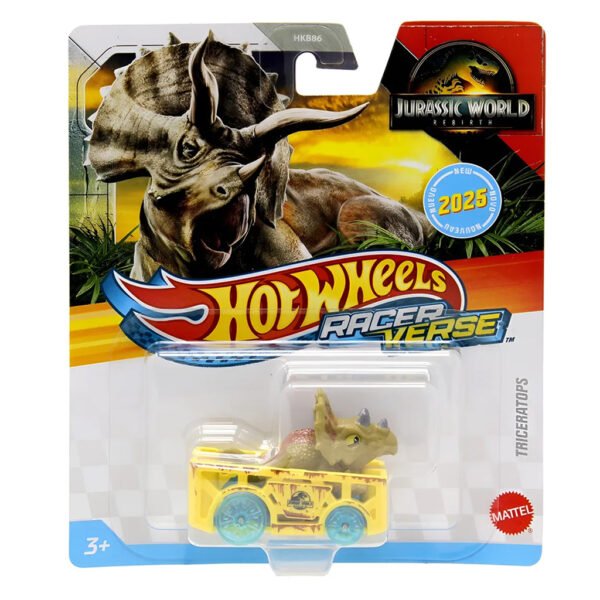 Carro Hot Wheels Racer Verse: Jurassic World - Triceratops (7080)