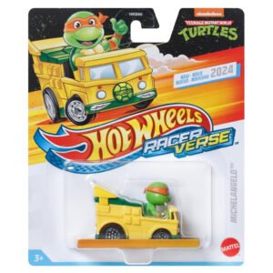 Carro Hot Wheels Racer Verse Teenage Mutant Ninja Turtles - Michelangelo (5047)
