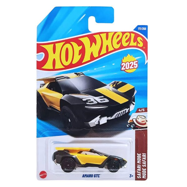 Carro Hot Wheels Safari Mode 4/5-AMARU Gtc Jbb52 (l2593)