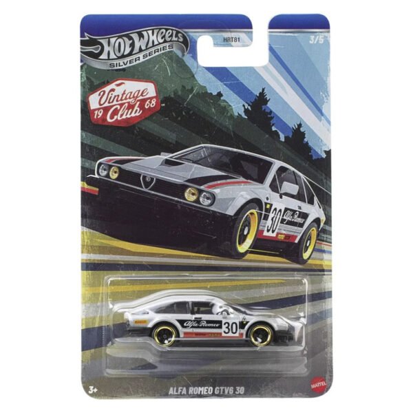 Carro Hot Wheels Silver Series Vintage Club 3/5-ALFA Romeo Gtv30 (jky30)