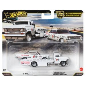 Carro Hot Wheels Team Transport-'61impala & Horizon Hauler (jhx88)