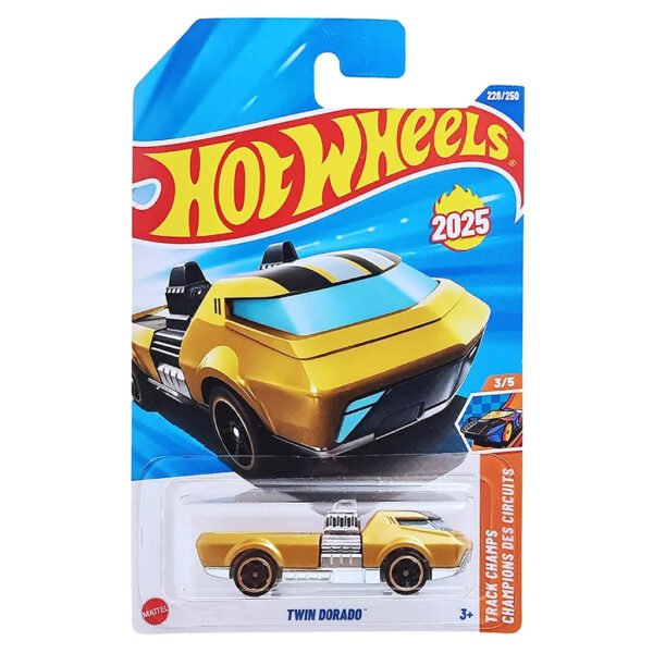 Carro Hot Wheels Track Champs 3/5-TWIN Dorado Hyw49 (l2593)