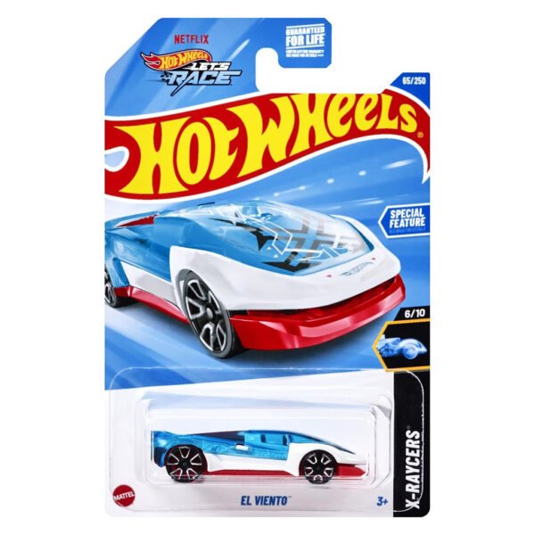 Carro Hot Wheels X-raycers 6/10-EL Viento Hyx11 (0134)