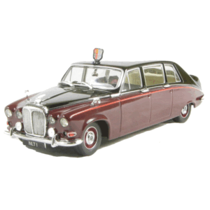 Auto Ixo Daimler Ds420 Limousine Queen Elysabeth - Escala 1/43-ROJO Vinho