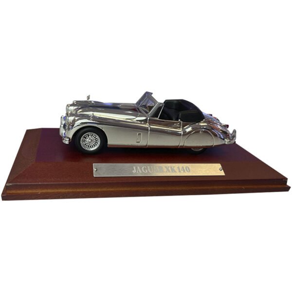 Auto Ixo Jaguar Xk 140 Cromado - Escala 1/43