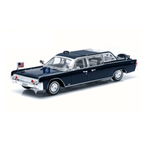 Auto Ixo Lincoln Cont. Limousine SS-100 X Assas. Kenedy - Escala 1/43-NEGRO