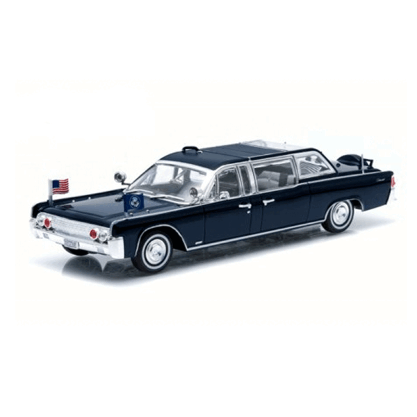 Auto Ixo Lincoln Cont. Limousine SS-100 X Assas. Kenedy - Escala 1/43-NEGRO