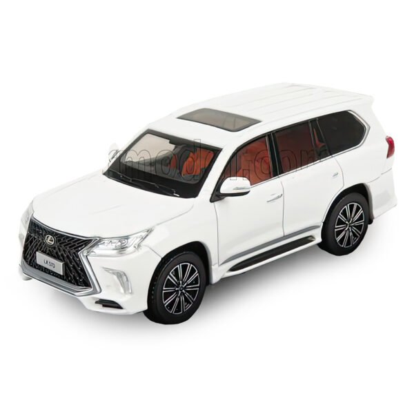 Auto Lcd Models - Toyota Lx570 Blanco - Escala 1:64 (64017wh)