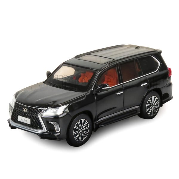 Auto Lcd Models - Toyota Lx570 Negro - Escala 1:64 (64017bl)