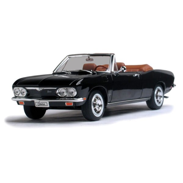 Auto Lucky Corvair Monza Convertible 1969 Escala 1/43-NEGRO