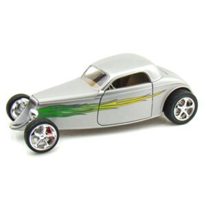Auto Lucky Ford Coupe 1933 Escala 1/18-PLATEADO