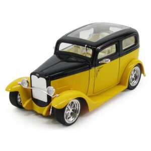 Auto Lucky Ford Model a 1931 Escala 1/18-AMARILLO