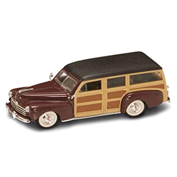 Auto Lucky Ford Woody 1948 Escala 1/43-BORDO