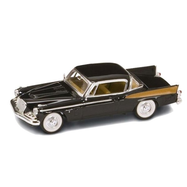 Auto Lucky Studerbaker Golden Hawk 1958 Escala 1/43-NEGRO